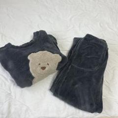 GU くま　大橋和也　フリースパジャマ 上下セット　Mサイズ GU くま 大橋和也 フリースパジャマ 上下セット Mサイズセ