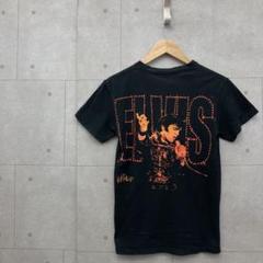 エルビスプレスリー Ｔシャツ バックプリント HAR ROCK CAFE S 黒