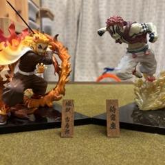 煉獄杏寿郎と猗窩座 フィギュア