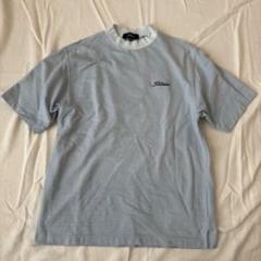 【美品】Titleist Mサイズ　タイトリストモックネックTシャツ 水色
