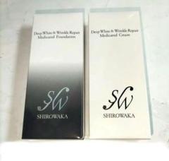 ⭐️キレイ⭐️新品未開封⭐️シロワカファンデとクリーム