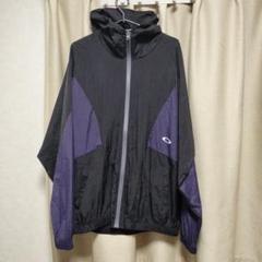 00s OAKLEY ギザロゴ 迷彩 ナイロンジャケット 00s OAKLEY ナイロンジャケット 幾何学迷彩 異素材 刺繍ロゴ y2k