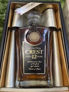 古酒☆SUNTORY CREST 12年ウイスキー - メルカリ
