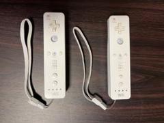 Wiiリモコン 2個セット ストラップ付き