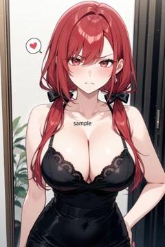 A2295 AIイラスト　美女 L版サイズ 1点物