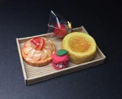 リンゴのスイーツセット ミニチュアフード ハンドメイド