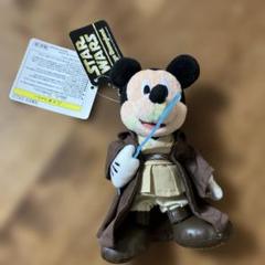 ディズニー　ピンバッジ　ミッキー　ジェダイ　スターウォーズ　海外 ディズニー ミッキー ぬいぐるみバッジ スターウォーズ ジェダイ