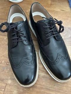 美品 Cole Haan 黒 オックスフォードシューズ 8.5M 26.5cmのサムネイル