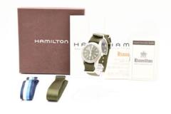 Hamilton Khaki 9415A 手巻き 33mm グリーン文字盤のサムネイル
