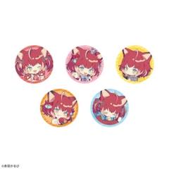 Crazy raccoon バレンタイン 缶バッジ 赤見かるび