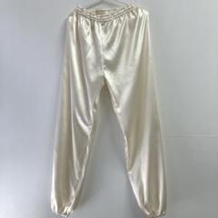 新品太極拳パンツ　Mサイズ　クリーム色