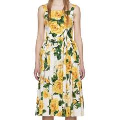 新品】Dolce & Gabbana 36 花柄ワンピース - メルカリ