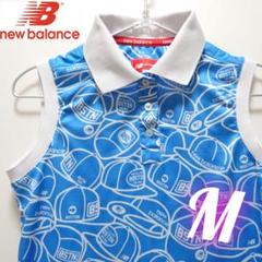 NEW BALANCEニューバランスゴルフ　ノースリーブ　レディースM【美品】