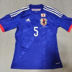サイン入り 日本代表 ユニフォーム 長友佑都 5番2010年 南ア W杯 サッカー日本代表ユニフォーム 長友佑都 - メルカリ
