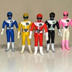 大戦隊ゴーグルファイブ ソフビ ポピー 当時物 年代物 - メルカリ