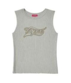 ★NYXX★ BOAT-NECK FITTED KNIT VEST BEIGE