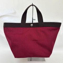 値下げ★エルベシャプリエ707C フューシャ×モカ エルベシャプリエ Herve Chapelier 707C (コーデュラ舟型トートM