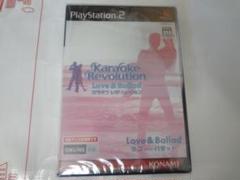 カラオケレボリューション Love&Ballad PS2 未開封