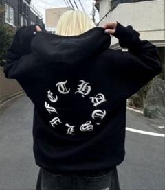 安価 ワタナベ 公式売り切れ商品that's lifeジップパーカー黒M That'slife トップス