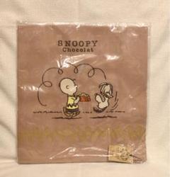 ★スヌーピーショコラ☆刺繍キャンバスマルシェバッグ(ライトブラウン)★