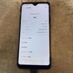 新品未使用品　Galaxy A21 本体　ジャンク　カラー　black Samsung Galaxy A21 本体 - メルカリ