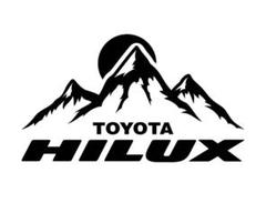 サイズ変更可能!ハイラックス!山ロゴ!アウトドア!ステッカー