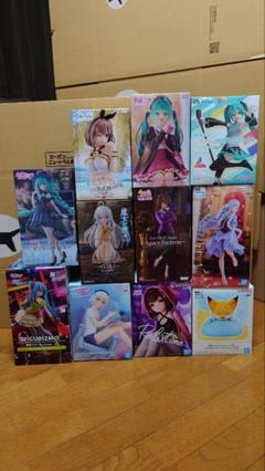 新品未開封美少女プライズフィギュア11体まとめ売り