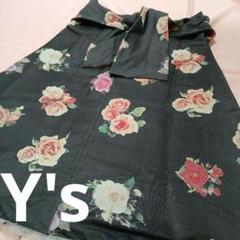 Y's Yohji Yamamoto ヨウジヤマモト ビッグスカート 花柄 - メルカリ