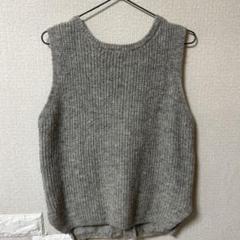 1498★新品★ Bliss bunch ウール混スライバーニットベスト F 楽天市場】衿付きスキッパーベスト レディース トップス ニット