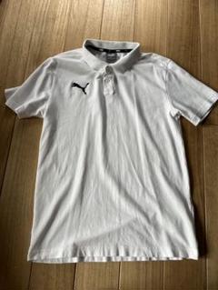 【夏物セール】PUMA ホワイト ポロシャツSサイズ
