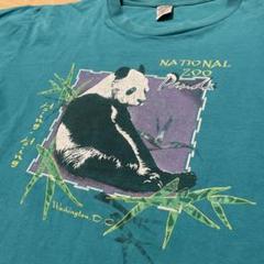 90's ジャイアントパンダTシャツ　シンシン　ワシントン動物園　ビンテージ