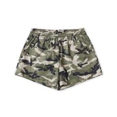 カモフラショートパンツ レディーズ おしゃれでかっこいいデザイン