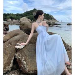 夏の旅行にぴったり♪ロングワンピースでおしゃれに決める！