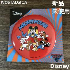 ディズニー　NOSTALGICA　ノスタルジカ　ミッキー　アニマル　缶バッジ