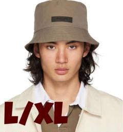 エッセンシャルズ バケット ハッツ ウッド 茶 L/XL エッセンシャルズ バケット ハッツ ウッド 茶 L/XL