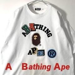 アベイシングエイプ　Ａ　ＢＡＴＨIＮＧ　ＡＰＥ　アーチロゴ　Ｔシャツ