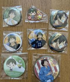 ハイキュー!! 山口忠 缶バッジ ラバスト セット