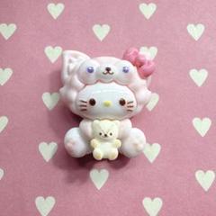 ハローキティ キティ キティちゃん リーナベル デコパーツ 1コ