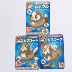 サトシ　ムックル　ムクバード　ムクホーク　カード　セット　ダイパ　トランプ　昔