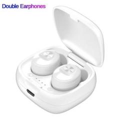 Bluetoothイヤホン カナル型ワイヤレスイヤホン XG12 白