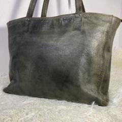 【美品】dan genten ダンゲンテン ゴートヌメ革 トートバッグ A4
