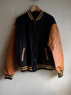50s ビンテージ スタジャン 切替 レザー tigers タイガース