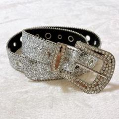 ビービーサイモン　ウエスタンベルト　ブリンブリン　バックル　スワロフスキー　銅色 楽天市場】KAMBERLEY GROUPGENUINE LEATHER BLING BELTレザー