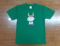 ひこにゃんキッズTシャツ 緑 130