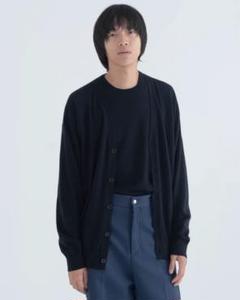 cash&barba モンゴリアンカシミヤ カーディガン　ブラック Mサイズ 2025年最新】cash&barba カーディガンの人気アイテム - メルカリ