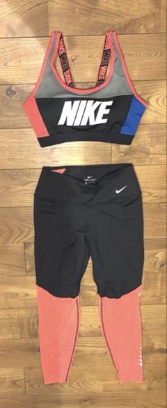 【NIKE】トレーニングブラ　スポーツブラ　レギンス　M