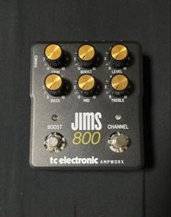 tc electronic JIMS 800 ギターエフェクター tc electronic JIMS 800 PREAMP プリアンプ ディストーション