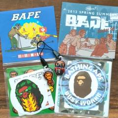 エイプ　ステッカー　モバイルクリーナー　A BATHING APE　BAPE