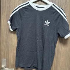 adidas Tシャツ ホワイト ブラック XS