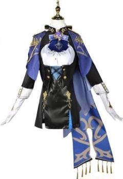 【即納フルセット】 原神 クロリンデ コスプレ 衣装+ウィッグ+靴 武器別途 Amazon.co.jp: [HUNIY] 原神 げんしん クロリンデ コスプレ衣装